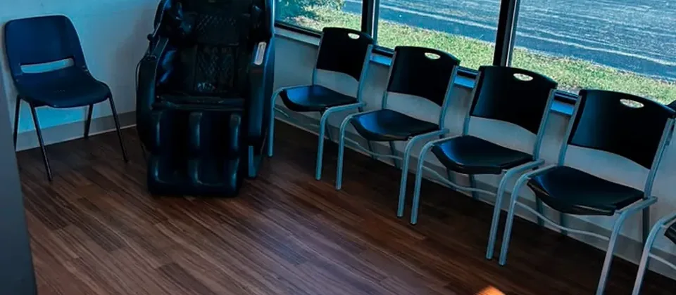 Waiting area at Dentist in Oregon