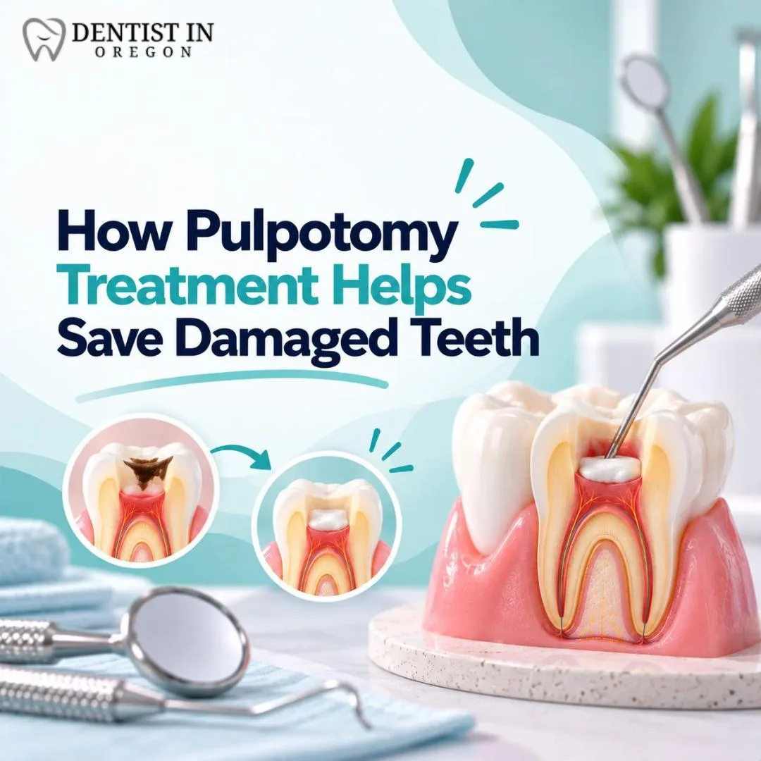 How Pulpotomy Treatment Helps Save Damaged Teeth
